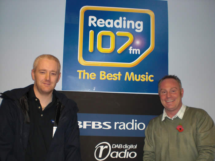 Teaming up with the Forces Radio Station BFBS